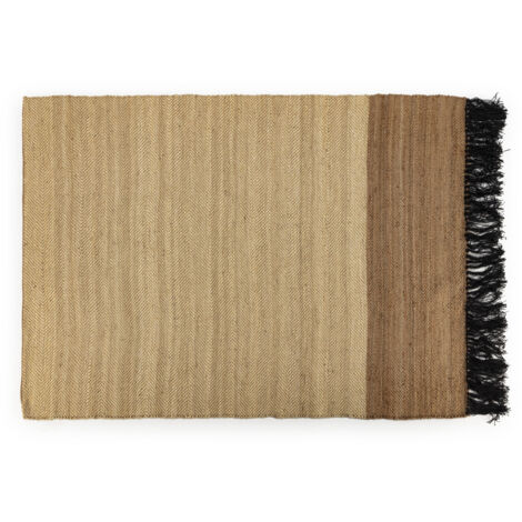 Alfombra 200X250 Shumak Natural/Negro