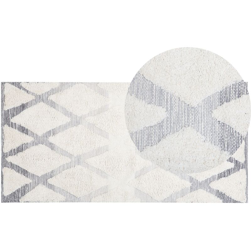 

Alfombra 80x150 cm beige/gris PENDIK
