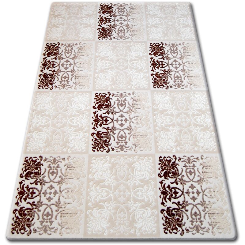 

Alfombra acrílica CARMINA 0110 marfil/crema oscuro Tonos de beige 80x150 cm