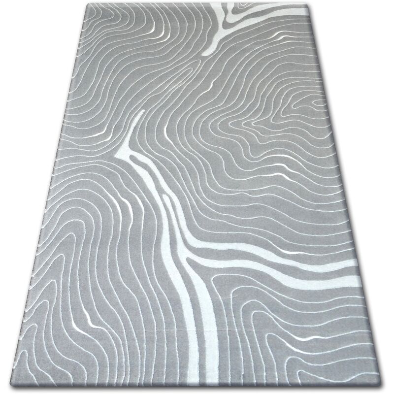 Rugsx - Alfombra acrílica patara 0077 color arena oscuro/gris grey 80x150 cm