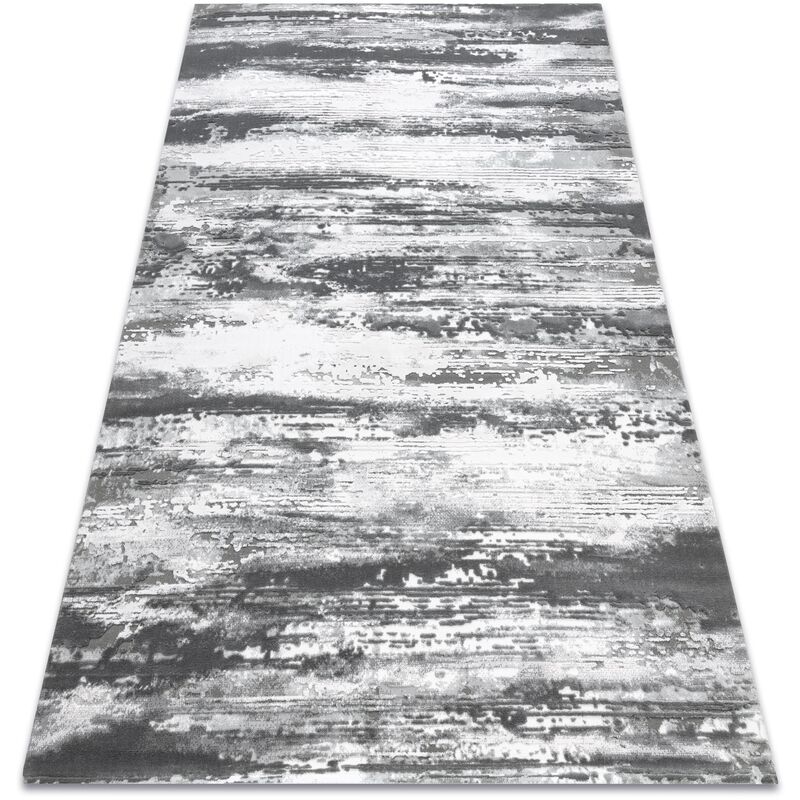 

Rugsx - Alfombra acrílica VALS 0A041A C53 84 Vintage corteza de árbol gris / marfil Tonos de gris y plata 240x340 cm