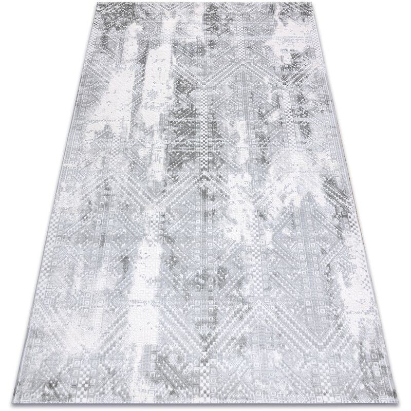 

Rugsx - Alfombra acrílica VALS 0A050A C53 78 gris claro / gris oscuro Tonos de gris y plata 160x230 cm