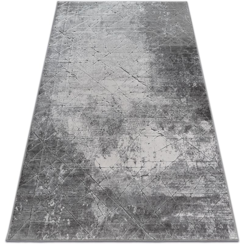 

Rugsx - Alfombra acrílica YAZZ 6076 Hormigón gris Tonos de gris y plata 240x330 cm