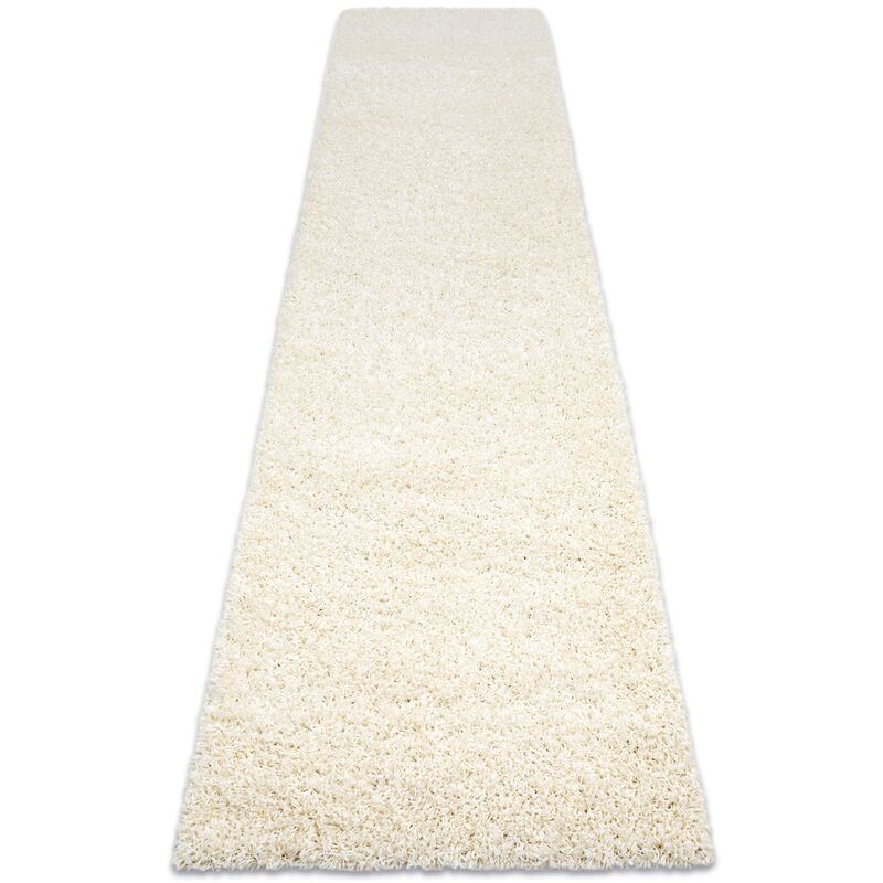 

Rugsx - Alfombra, alfombra de pasillo SOFFI shaggy 5cm crema - para la cocina, entrada, pasillo Tonos de beige 70x250 cm