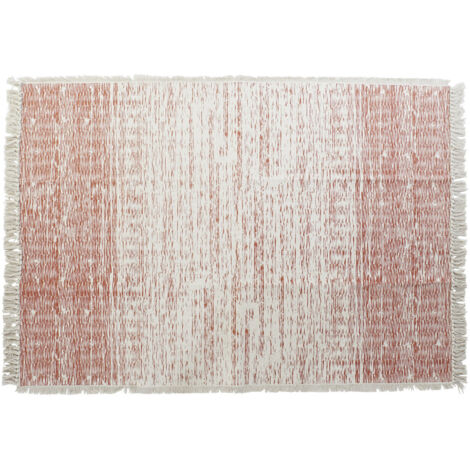 Alfombra Algodon 120X180X1 900 Gsm, Flecos Naranja TX196711