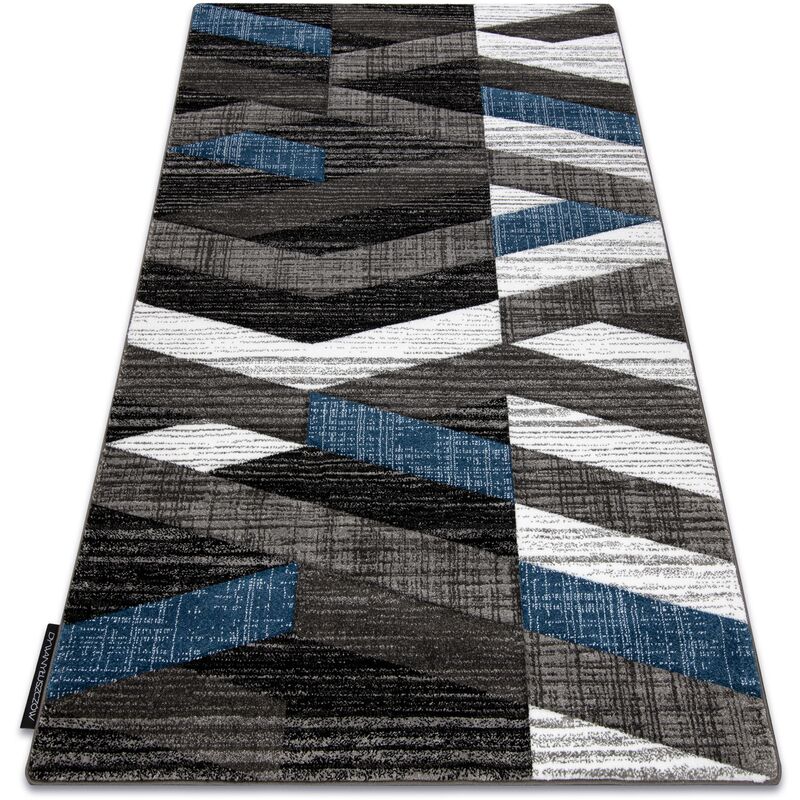 Rugsx - Alfombra alter bax Rayas azul blue 80x150 cm