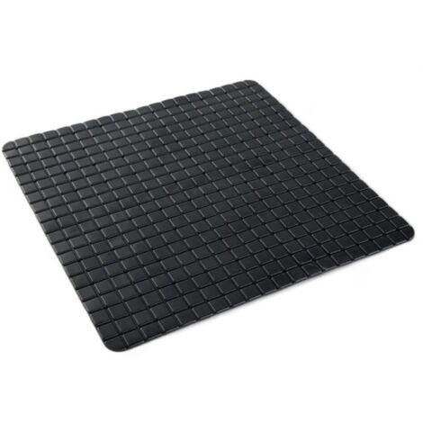 Alfombra antideslizante para bañera o ducha - TODAY - UTILITY - 50 x 50 cm - Cuadrado - Negro