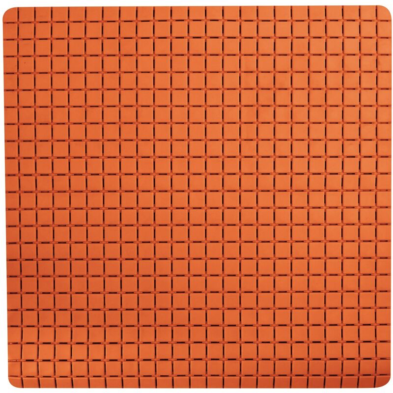 

Alfombra antideslizante QUADRO PREMIUM (54 X 54 cm) Naranja . - MSV