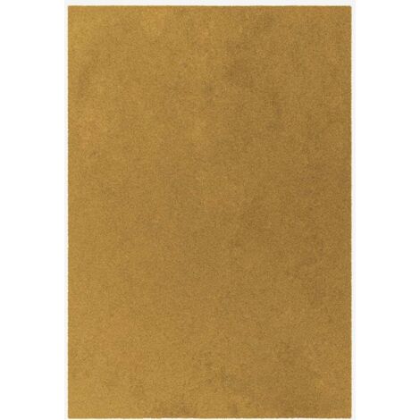Alfombra antideslizante rectangular suave Elegance ORO101