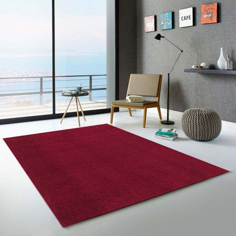 

Alfombra antiestrés para sala de estar moderna de pelo corto frisee Casacolora CCBOR | Talla: 80 x 150
