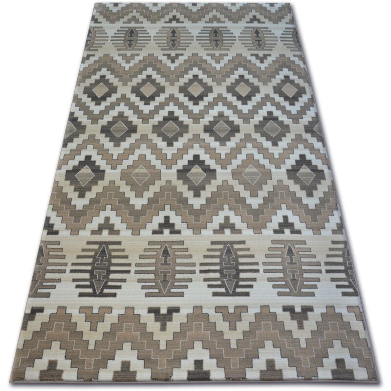 Rugsx - Alfombra argent - W4809 Rombos beige beige 133x190 cm