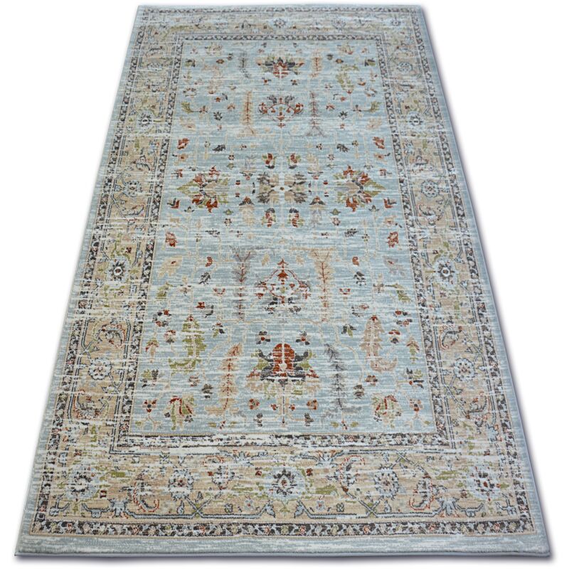 Rugsx - Alfombra argent - W7039 Flores azul/crema blue 133x190 cm