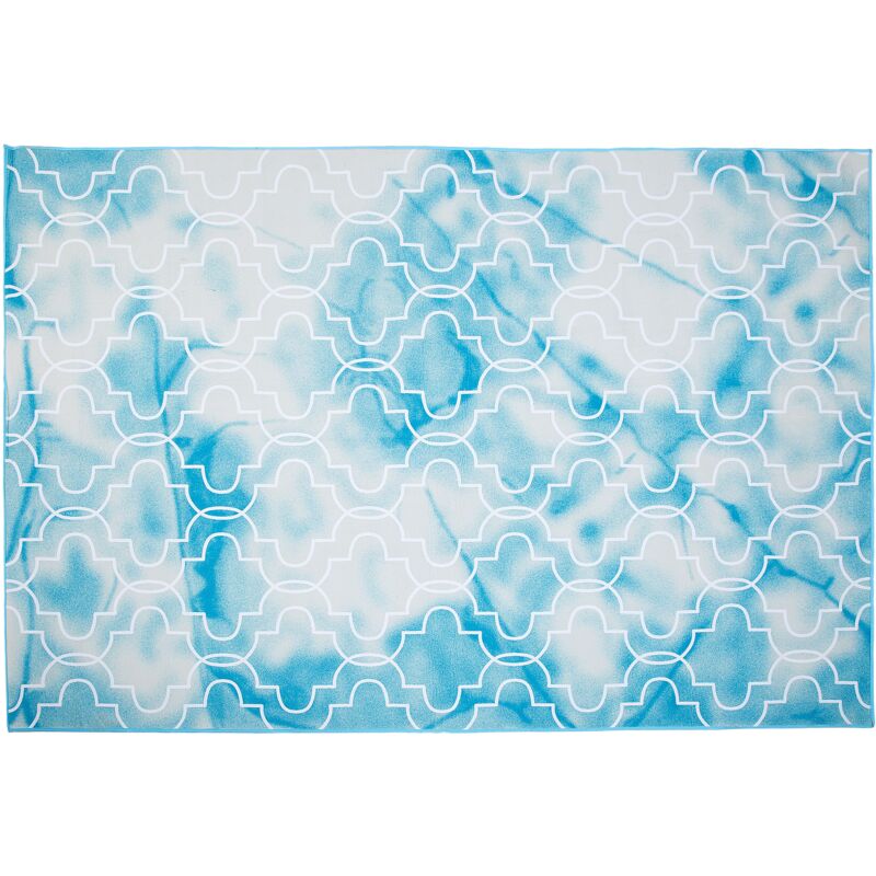 

Alfombra azul 160 x 230 cm ELAZIG