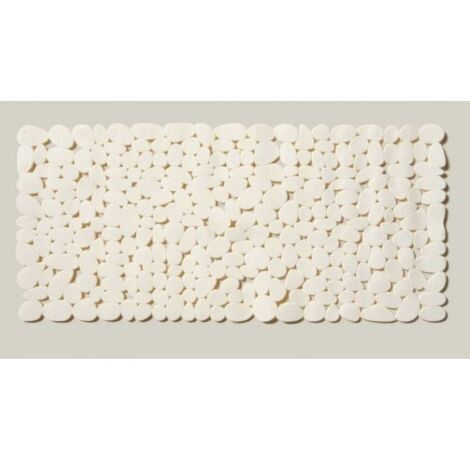 ALFOMBRA BAÃ‘O MARELIA 72X33 BLANCO OPACA - DINTEX