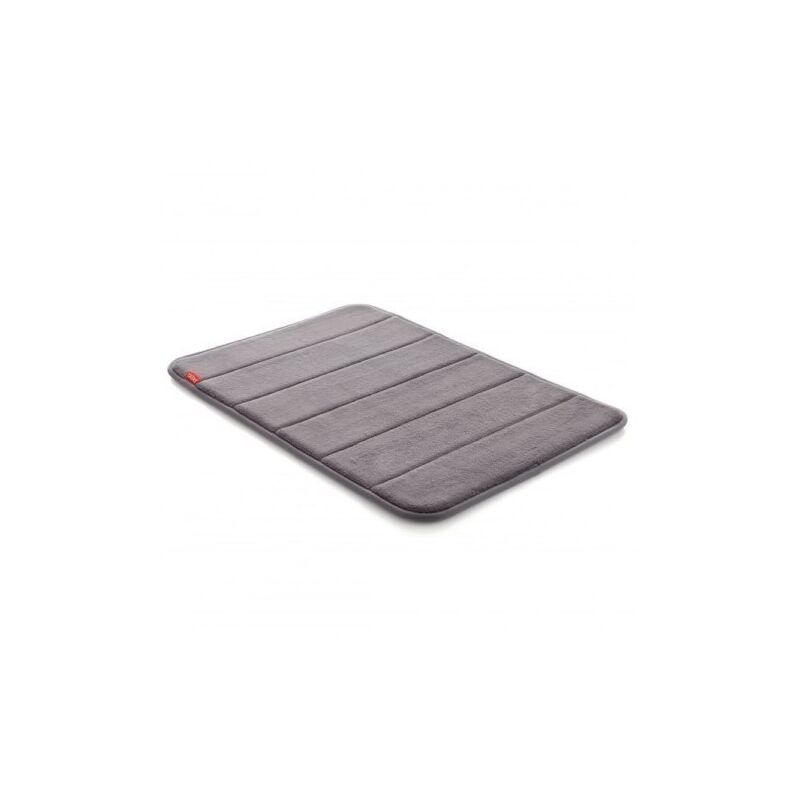 

Alfombra baÑo microfibra gris