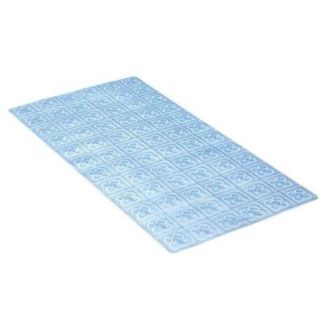 ALFOMBRA BAÑO ANTIDESLIZANTE CON VENTOSAS BCN 36 X 70 AGUA - 5511703