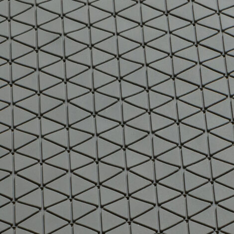 ALFOMBRA BAÑO DIAMOND 54X54 CM GRIS
