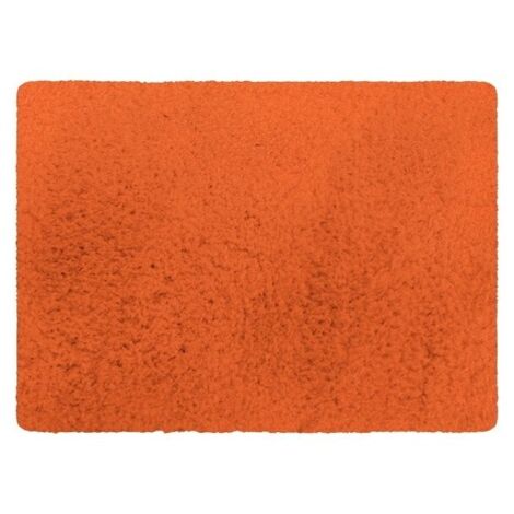 Alfombra Baño Microfibra 50X70Cm Naranja MSV