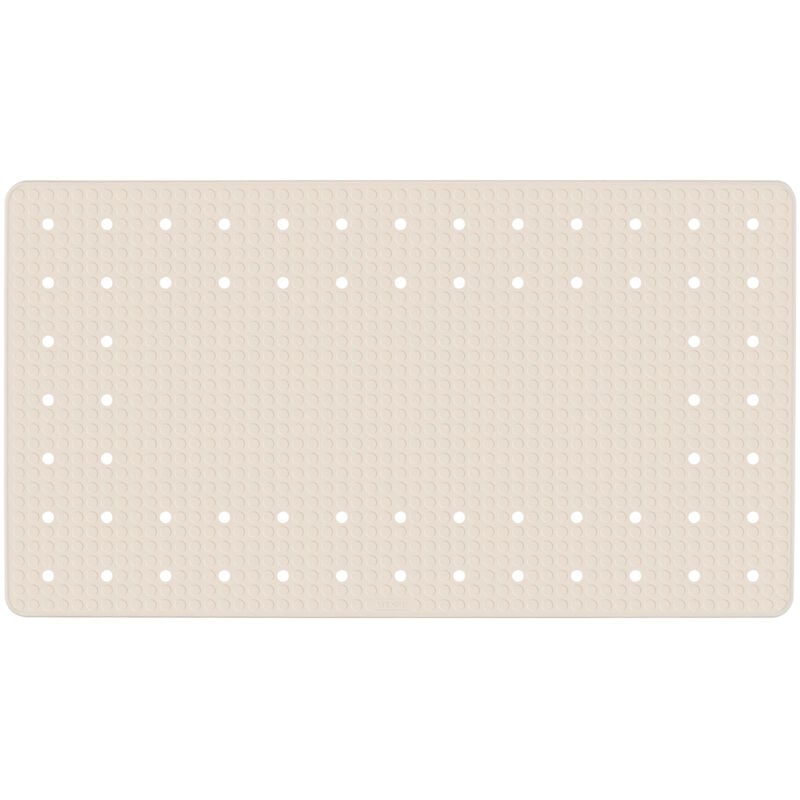 

WENKO Alfombra de baño Alfombrilla para la ducha Mirasol beige 39x69 cm