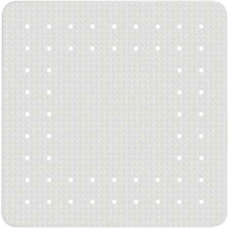 Alfombra baño Mirasol - Blanco - 54x54 cm
