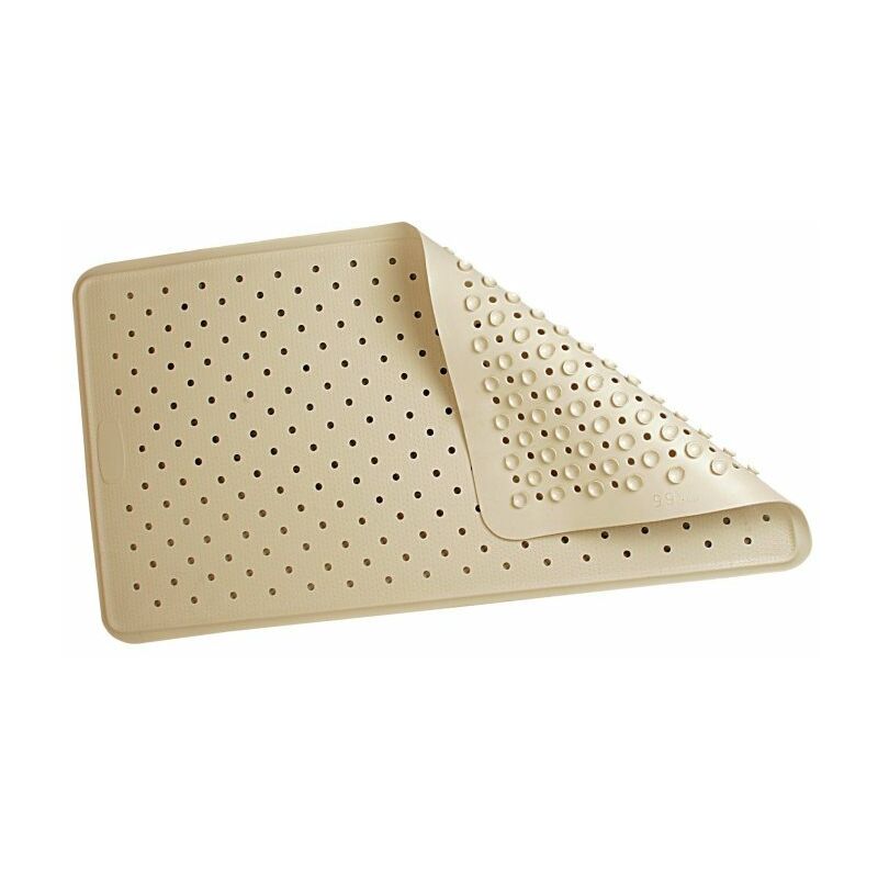 

Alfombra Bano Caucho Beige 65X36