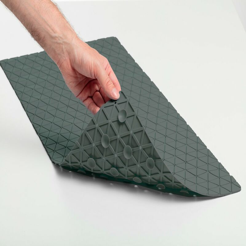 

Alfombra baÑo diamond 72x36 cm gris