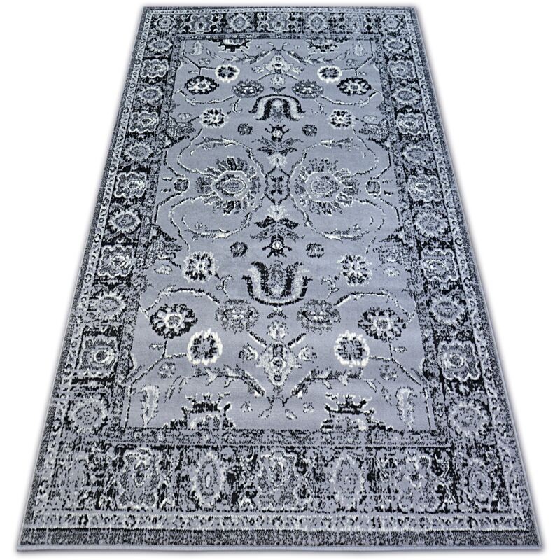 

Alfombra BCF BASE CLASSIC 3845 Rosetón gris/negro Tonos de gris y plata 200x300 cm