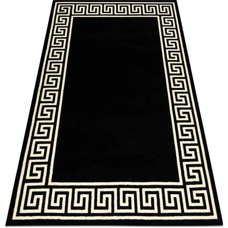 

Alfombra BCF BASE Greek 3991 griego Marco, negro / marfil Negro 200x300 cm