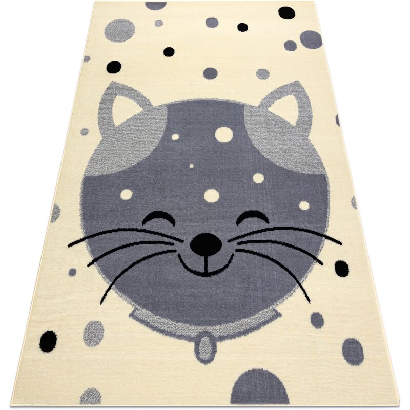 

Alfombra BCF FLASH Kitten 3998 - gatito crema / gris Tonos de beige 140x190 cm