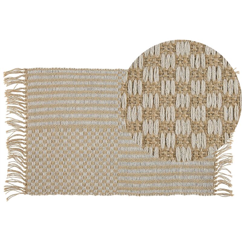 

Alfombra beige 50 x 80 cm ADABAG