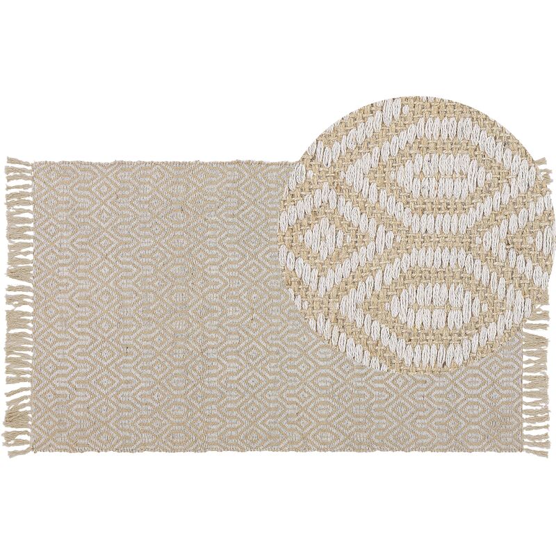 

Alfombra beige 80 x 150 cm POZANTI