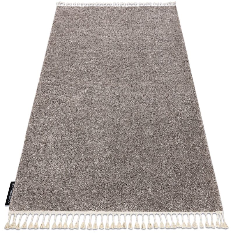 

Alfombra BERBER 9000 marrón Franjas Bereber Marroquí Shaggy Tonos de marrón 160x220 cm