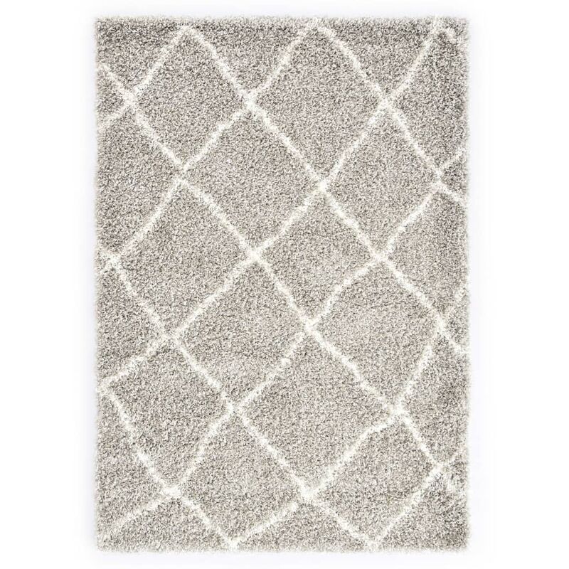 

Alfombra bereber peluda PP color arena y beige 80x150 cm - Beige - Vidaxl