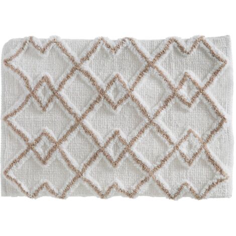 Alfombra blanca topo 50x75cm - 5five