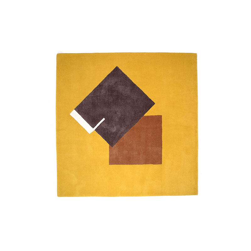 

Alfombra Castullar Amarillo Lana, Tela