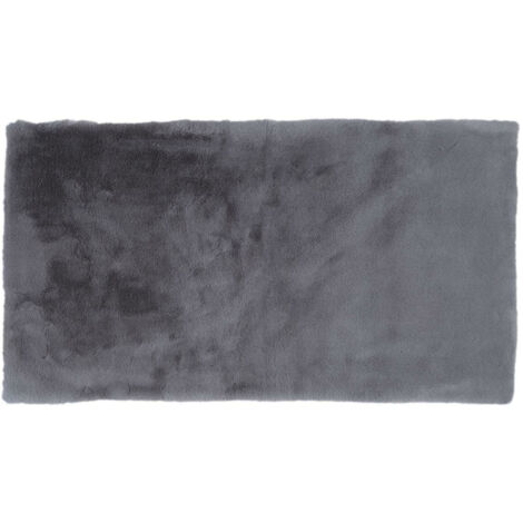 ALFOMBRA Cocoonin GRIS 110x60cm SUAVE peluda