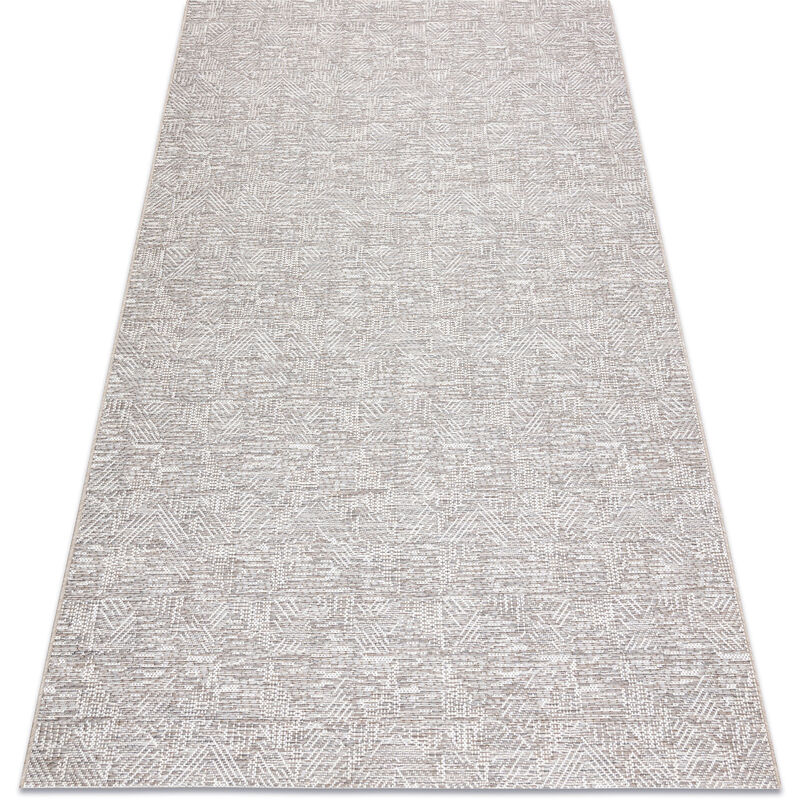 

Rugsx - Alfombra COLOR 47373560 SISAL laberinto beige Tonos de beige 80x150 cm