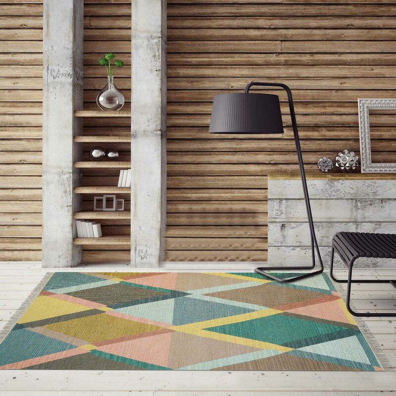 

Kilim Jewel km BCA 1A2T Lana Verde - Vert