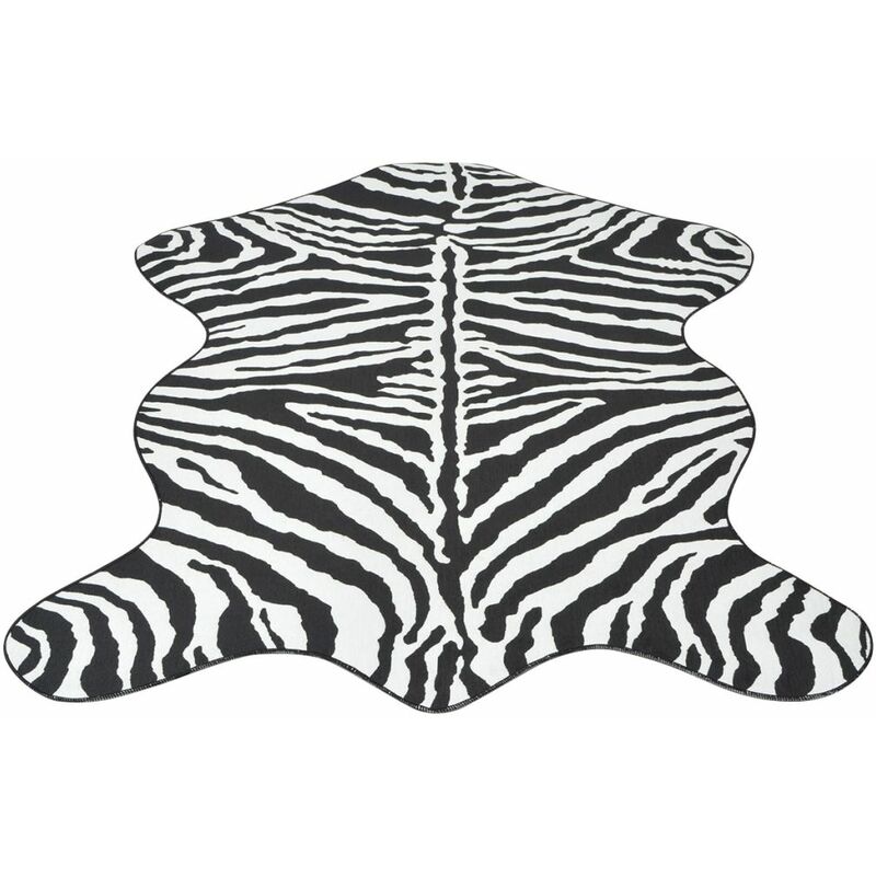 

Alfombra con forma 110x150 cm estampado de cebra
