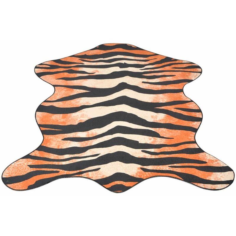 

Alfombra con forma 150x220 cm estampado de tigre