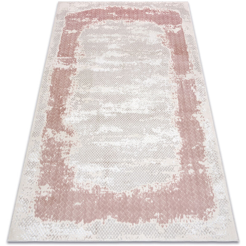 

Rugsx - Alfombra CORE A004 Marco, sombreado - estructural, dos niveles de vellón, beige / rosa Tonos de rosa 200x290 cm