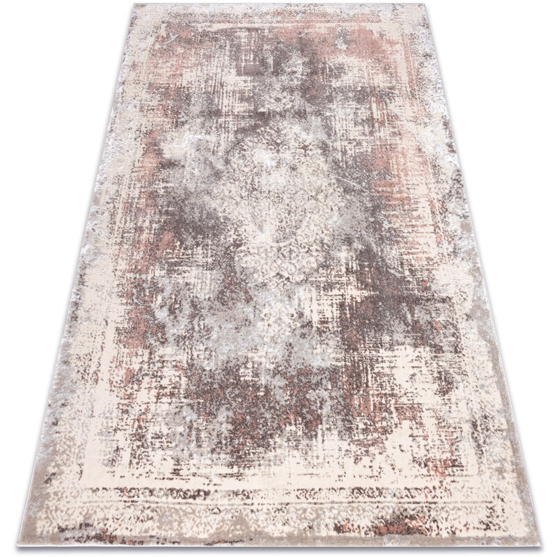 

Rugsx - Alfombra CORE W9784 Roseta Vintage - estructural, dos niveles de vellón, beige / rosa Tonos de beige 160x220 cm