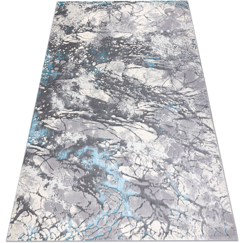 

Rugsx - Alfombra CORE W9789 Abstracción - estructural, dos niveles de vellón, gris / azul Tonos de gris y plata 180x270 cm