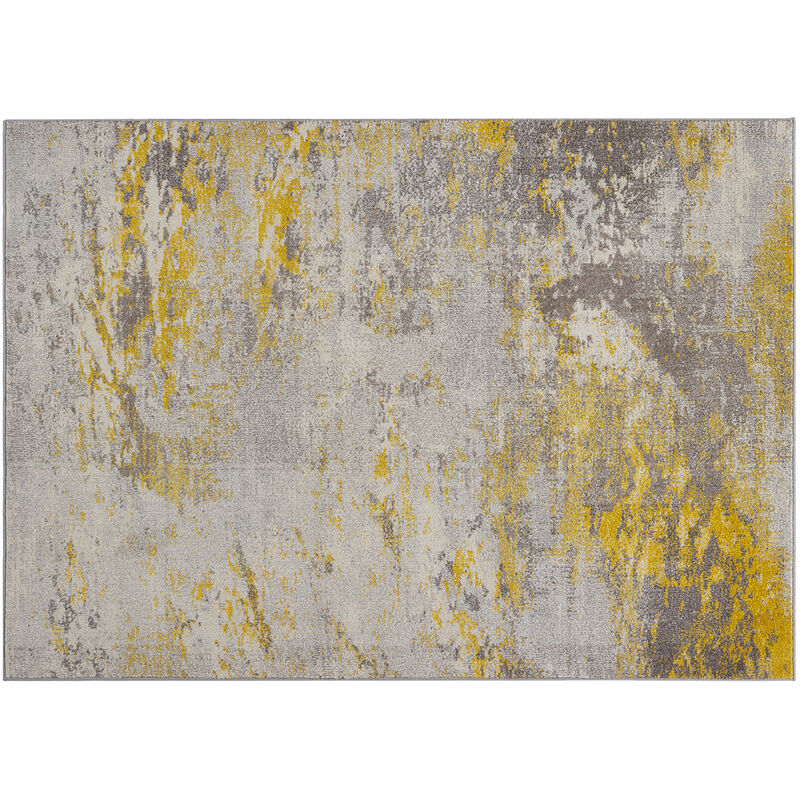 

Alfombra crudo y amarillo 160 x 230 cm CAPS