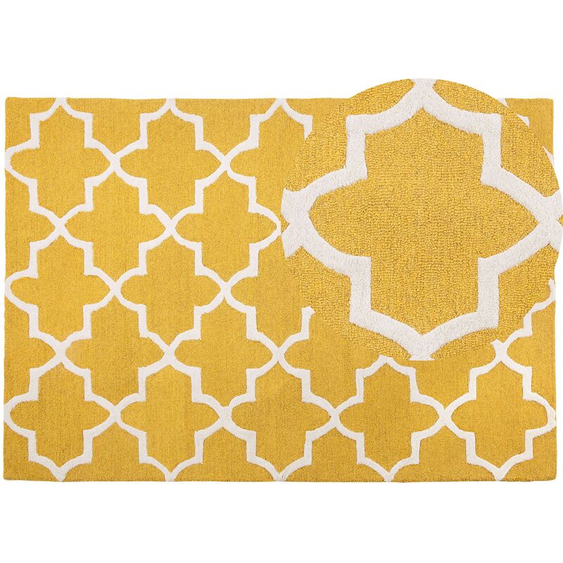 

Alfombra amarilla 160 x 230 cm SILVAN