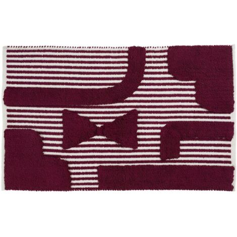 Alfombra de algodón Poppy 60x90cm - Atmosphera créateur d'intérieur