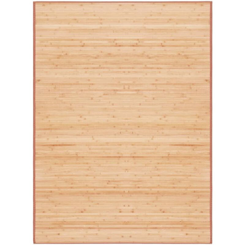 

Alfombra de bambú 160x230 cm marrón - Marrón