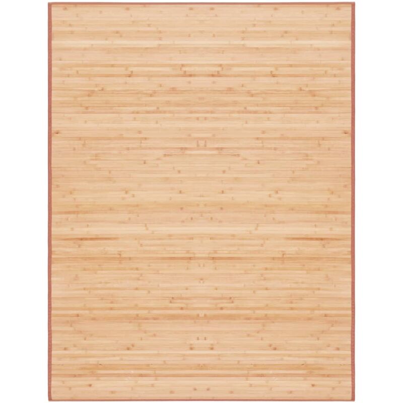 

Alfombra de bambú 150x200 cm marrón
