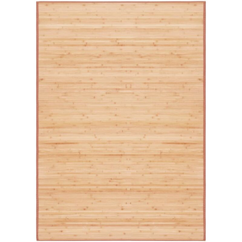 

vidaXL Alfombra de bambú 120x180 cm marrón - Marrón
