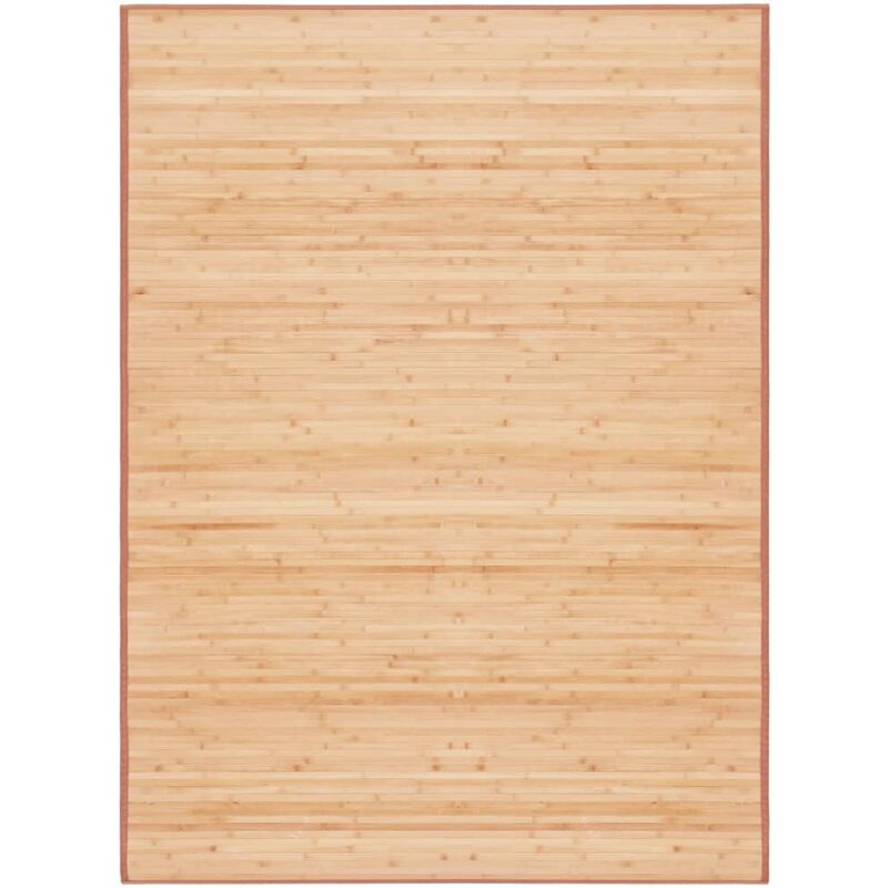 

Alfombra de bambú 160x230 cm marrón